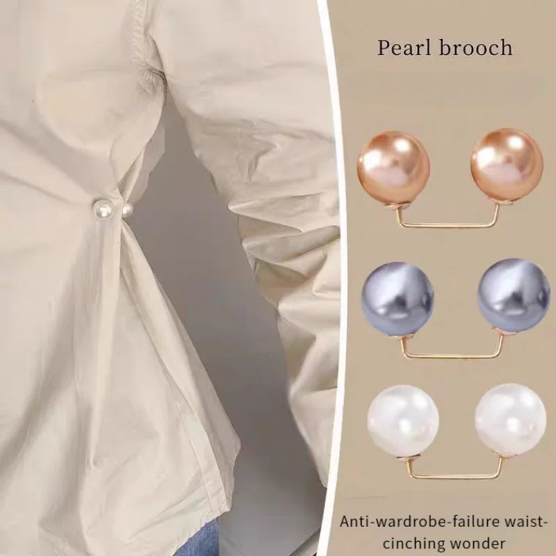 8-Pack Pearl Non-Slip Safety Pins – Dress, Scarf & Collar