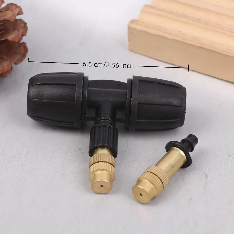 Garden Misting Cooling System Irrigation Watering Brass Atomizer
