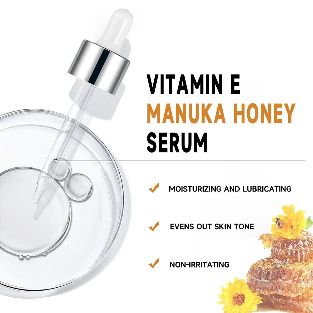 Vitamin E Honey Serum – Hydrating Face Essence for Smooth Skin