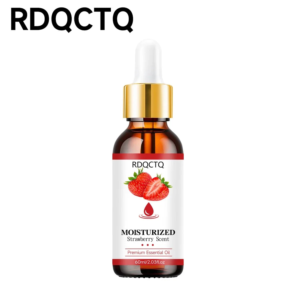 Strawberry Scented Body Massage Oil – Moisturizing SPA Oil