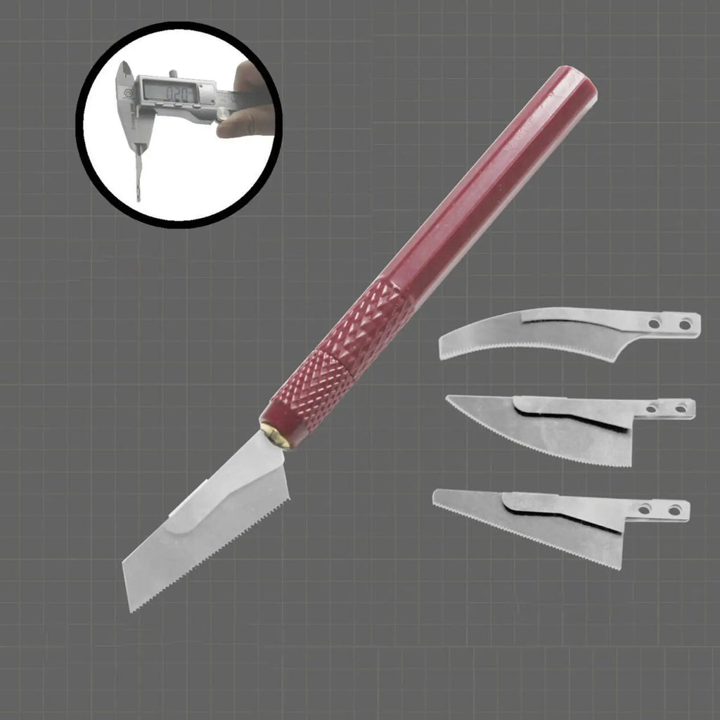 Mini Hand Saw Kit 4 Blades – Precision Hobby & Model Craft Tool