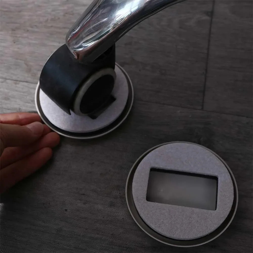 5-Pack Chair Caster Cups – Anti-Slip Furniture Floor Protector Pads