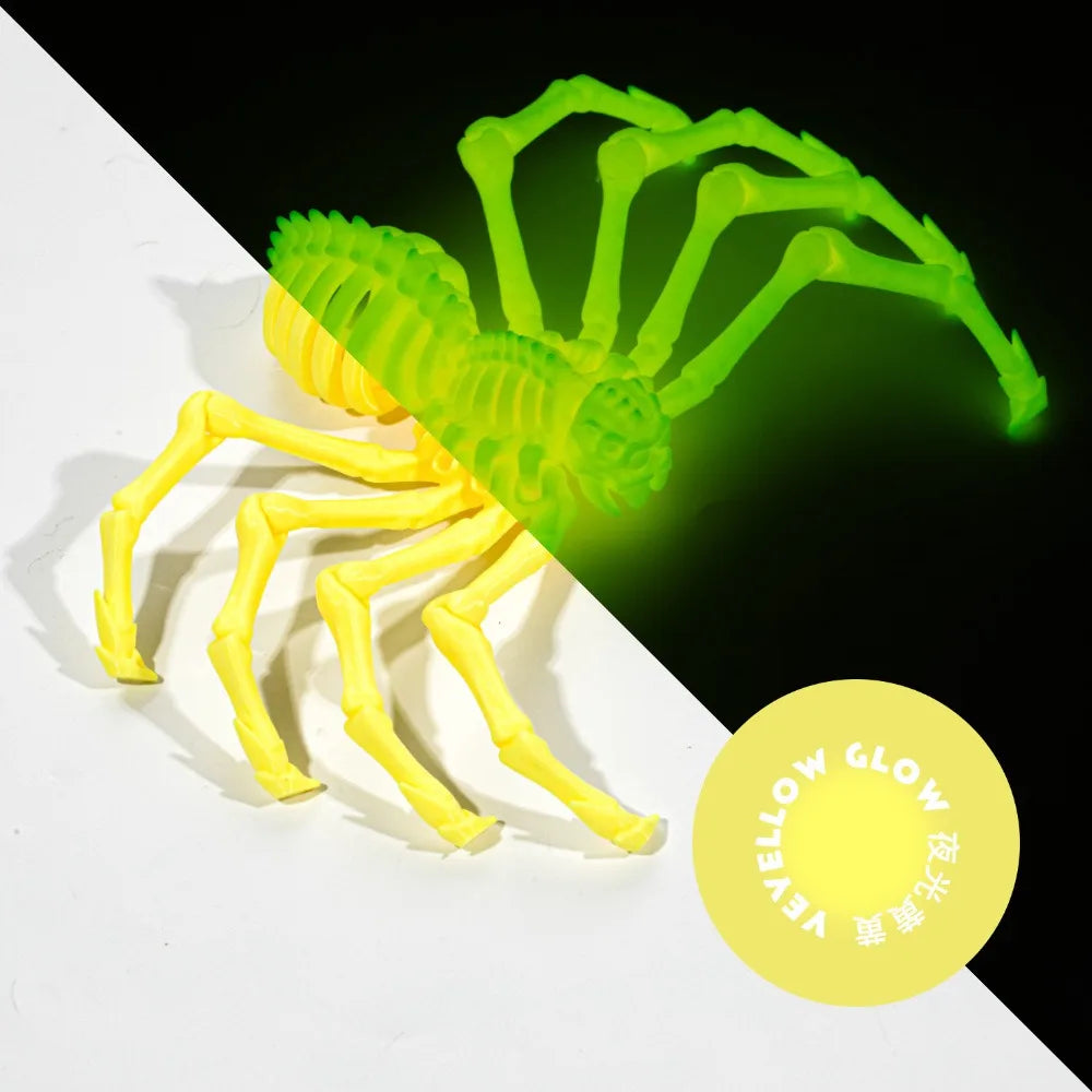 3D Printing Spider Animals Toy Realistic Colorful Figurine