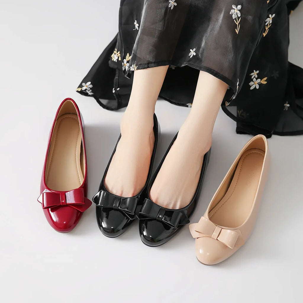 Vintage Invisible Wedge Heel Mary Jane Shoes | Women's Slip-On