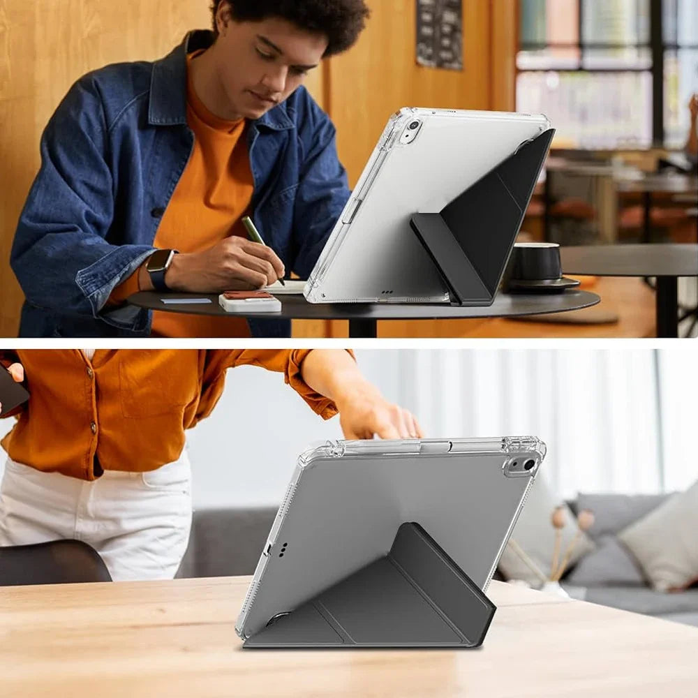 Y-Shape iPad Case | Pencil Holder & Multi-Angle Stand