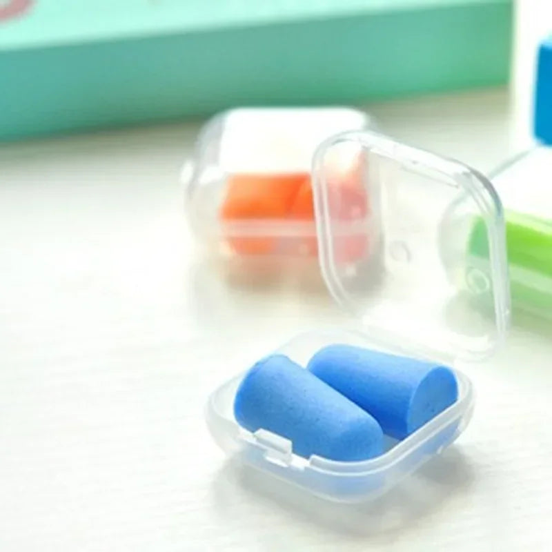 Foam Sleep Earplugs 10-Pair – Noise Reduction & Hearing Protection