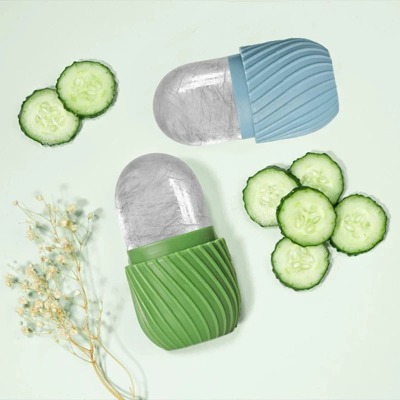 Silicone Ice Face Roller Mold – Reusable Skin Care Ice Tray