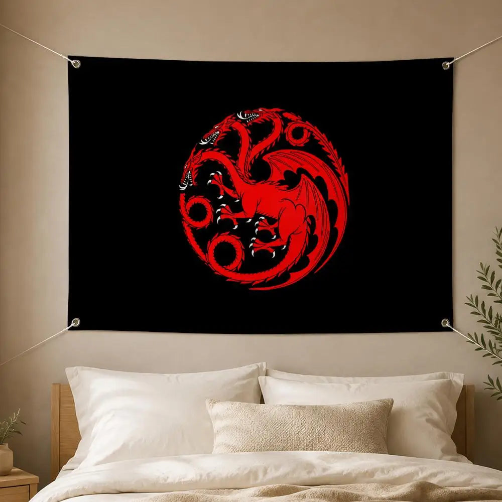 House of the Dragon Wall Flag Banner – Indoor & Outdoor Decor