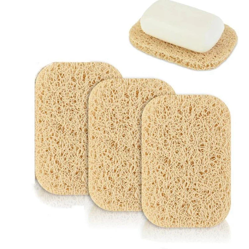 Self Draining Soap Bar Holder Lift Pad Nonslip Dish Tray Shower Bath