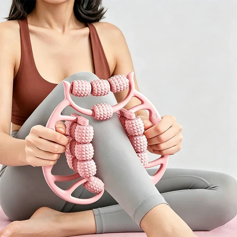 18-Roller 360° Leg Massage Roller | Calf & Thigh Slimming