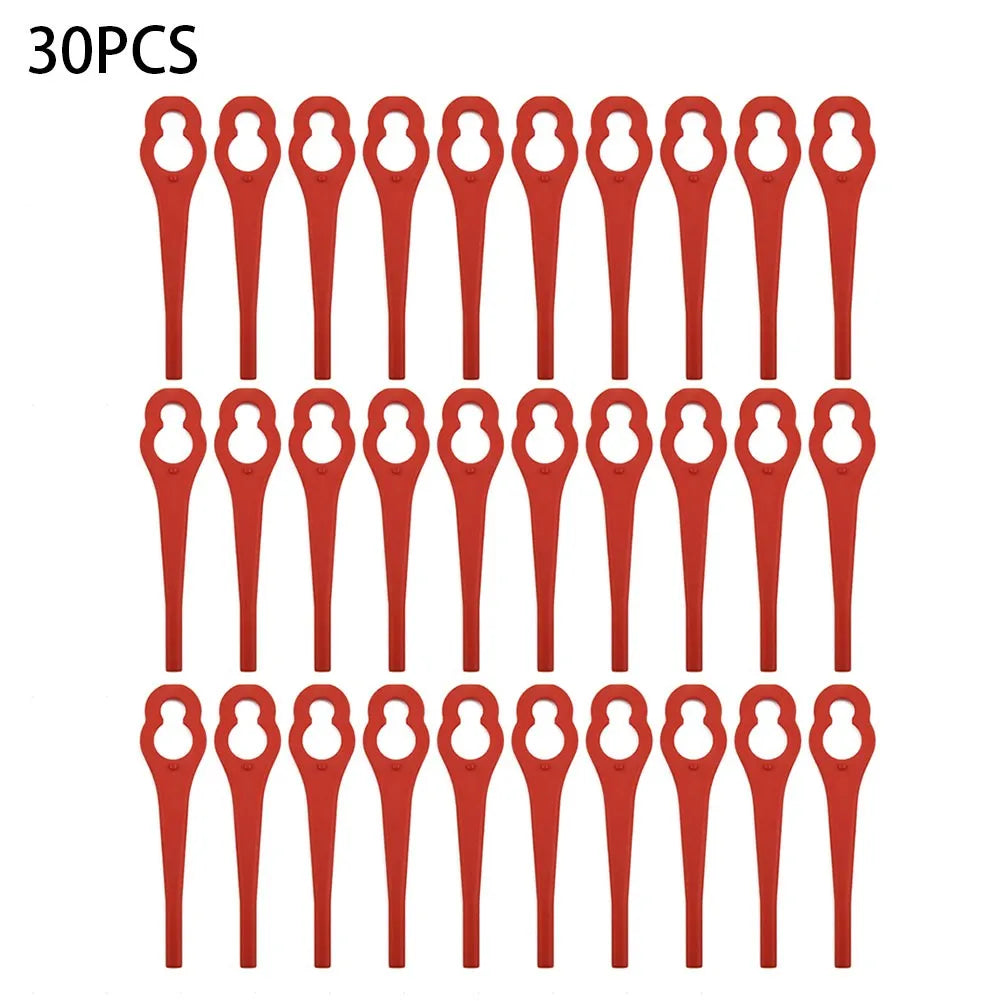 30-Pack Plastic Grass Trimmer Blades – Ferrex FAR 20-1