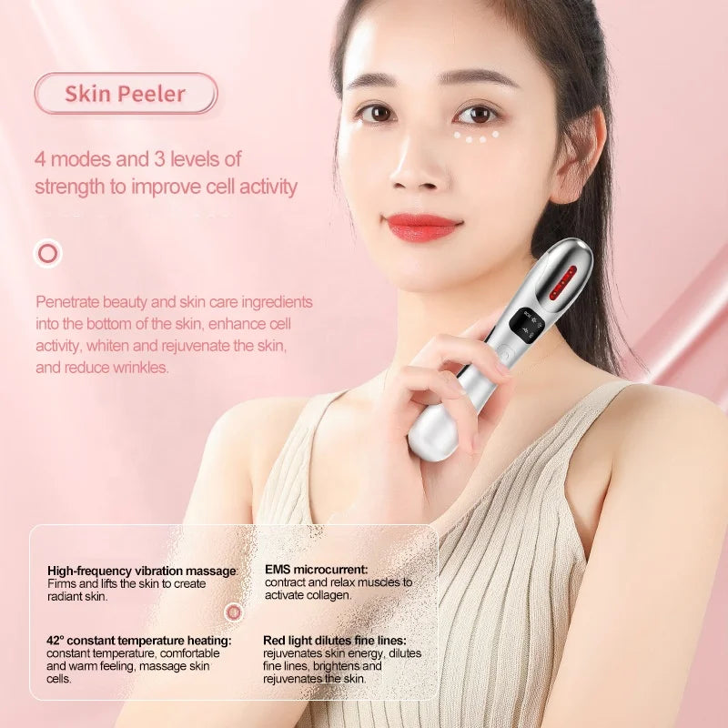 Red Light EMS Eye Lift Wand | Vibrating Eye Massager