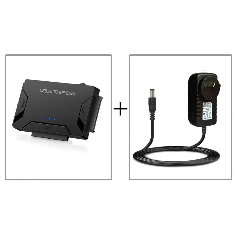 USB 3.0 to SATA Adapter Cable – HDD & SSD Data Transfer