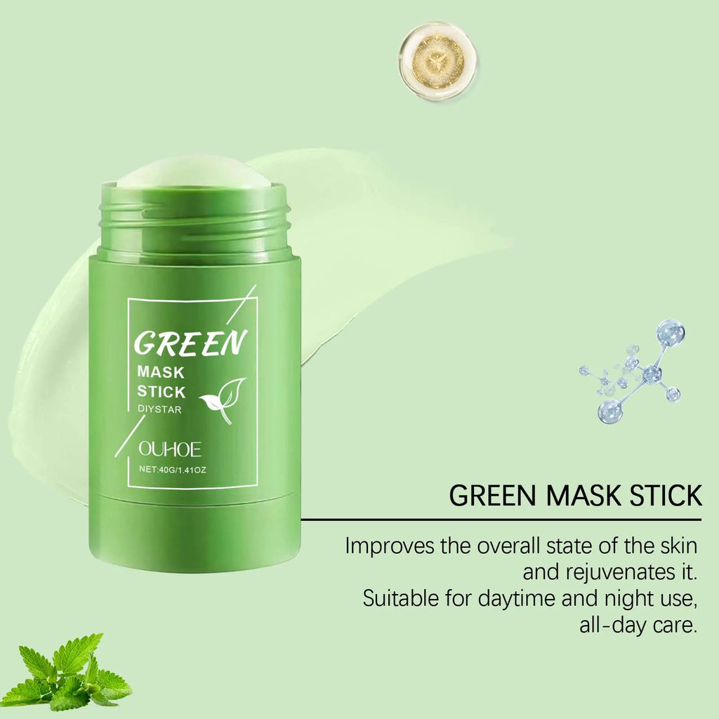 Green Tea Cleansing Stick Mask – Deep Pore Cleanser 40g