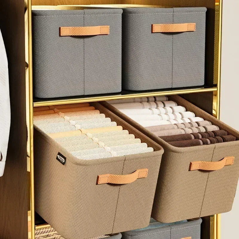 Foldable Clothes Storage Box – Wardrobe & Drawer Organizer