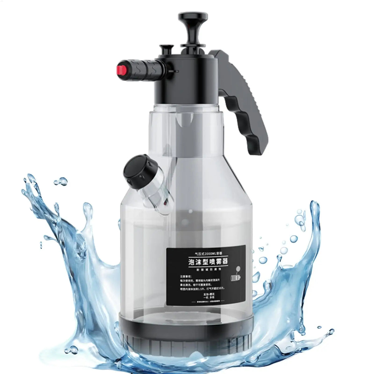 Car Wash Cannon Foam Sprayer Garden Hose Compatible Detailing Snow