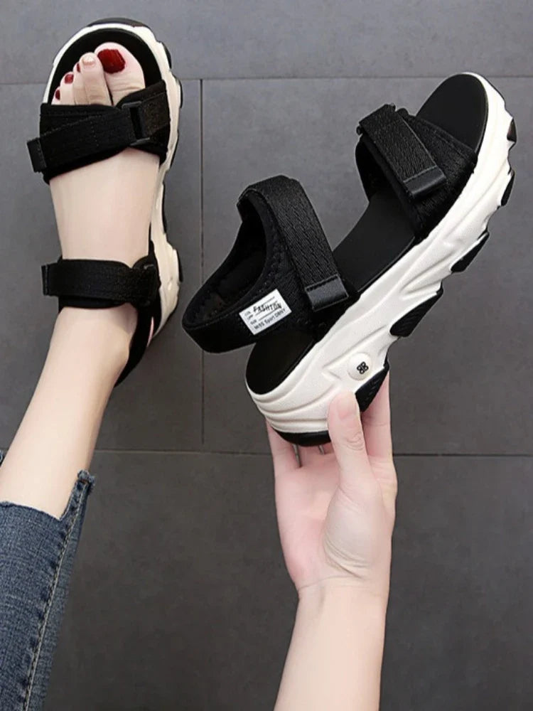 Women's Non-Slip Platform Sandals | Casual Beach Sport Shoes