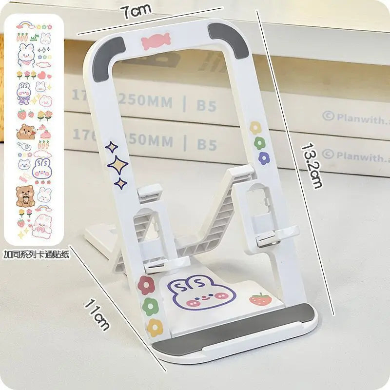 Foldable Desktop Phone & Tablet Stand | Portable Lazy Bracket