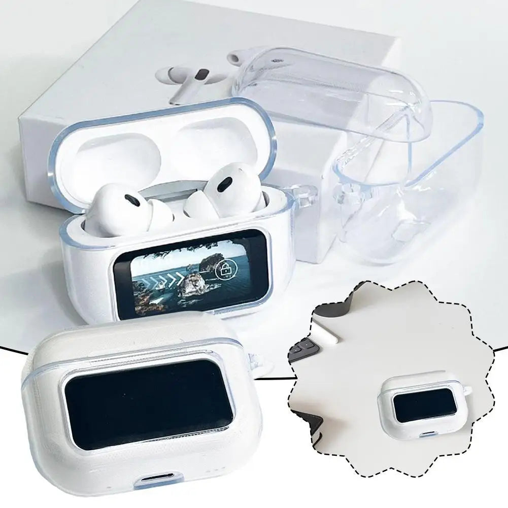 Transparent Silicone Case for A9 Pro Wireless Earphones