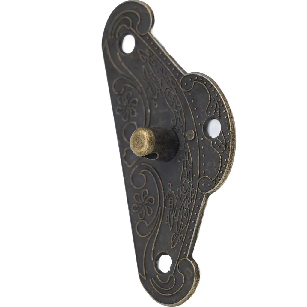 Antique Bronze Cabinet Hinge & Hasp Kit | Zinc Alloy Hardware