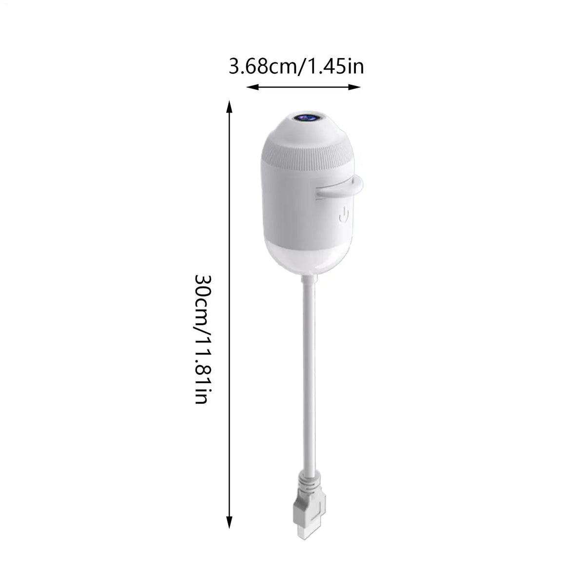 Mini Galaxy Star Projector Night Light – 24 Themes & 360°