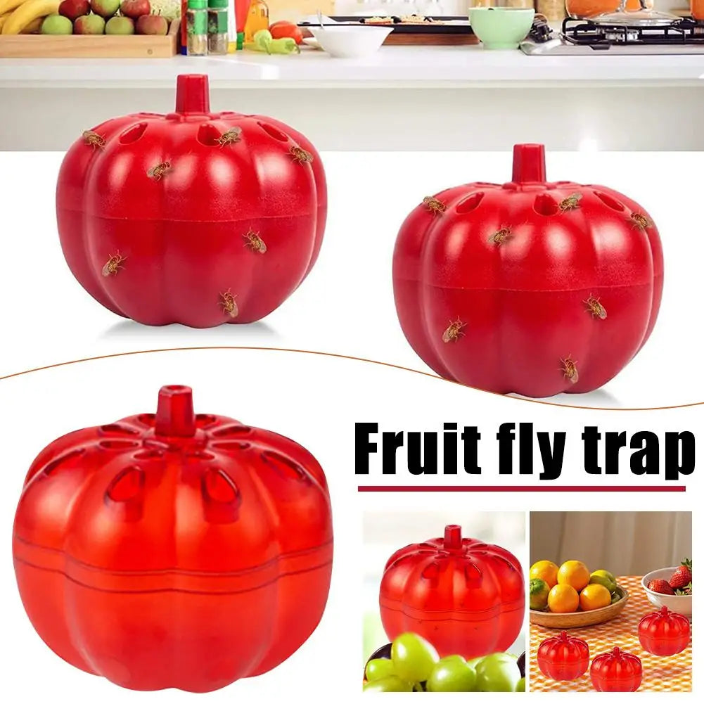 2-Pack Reusable Fruit Fly Trap – Indoor & Outdoor Insect Control
