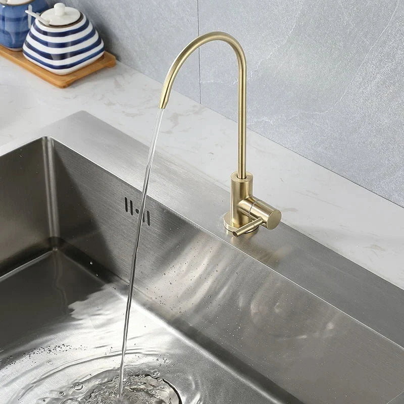 Stainless Steel Drinking Water Faucet – 1/4" Kitchen Filter Tap