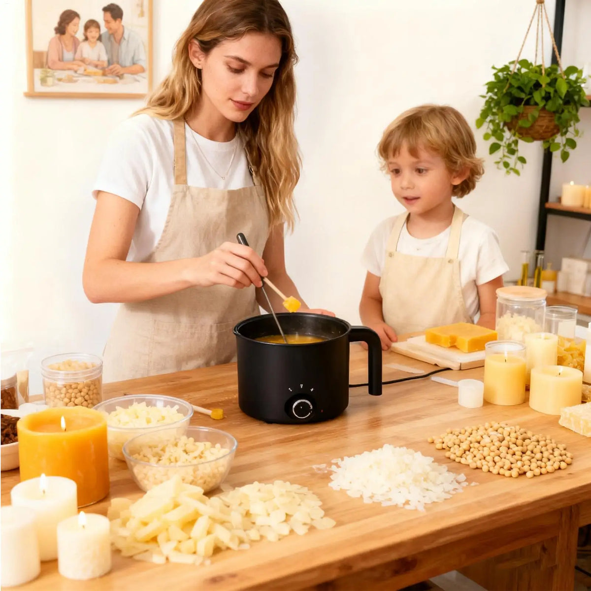 1.5L Electric Wax Melting Pot – Candle & Soap Melter