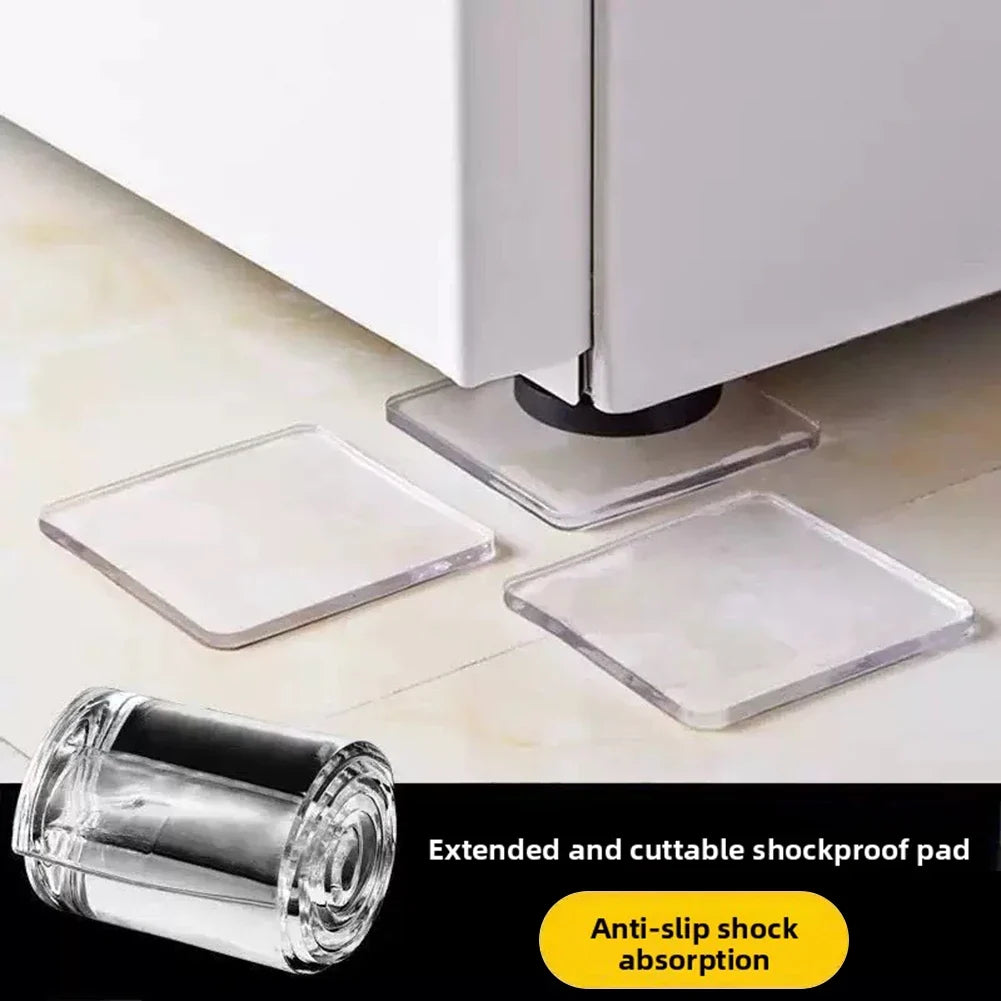Clear Self-Adhesive Bumper Pads – Non-Slip PU Furniture Gaskets