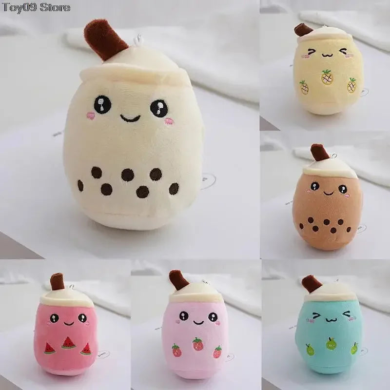 Stuffed Dolls Plush Toys Blueys Soft Pillow Cushion Milk Tea Plushies
