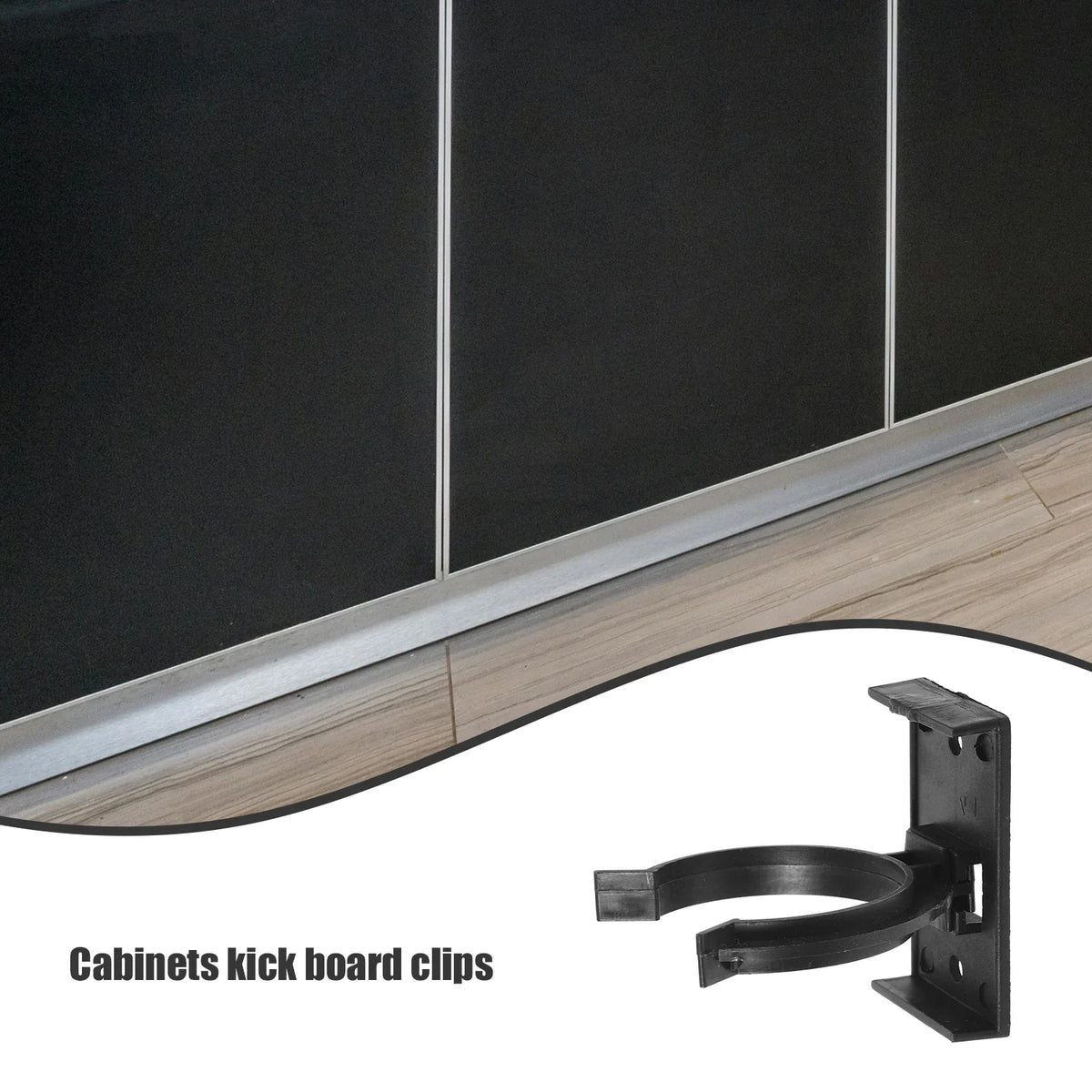Cabinets Kick Board Clips Kitchen Leg Plinth Clip Furniture Leveler