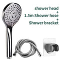 High Pressure Handheld Shower Head Set – 5 Spray Modes