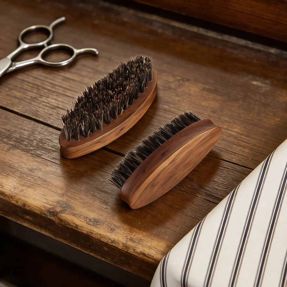Foldable Beard Mustache Comb with Keychain | Travel Mini