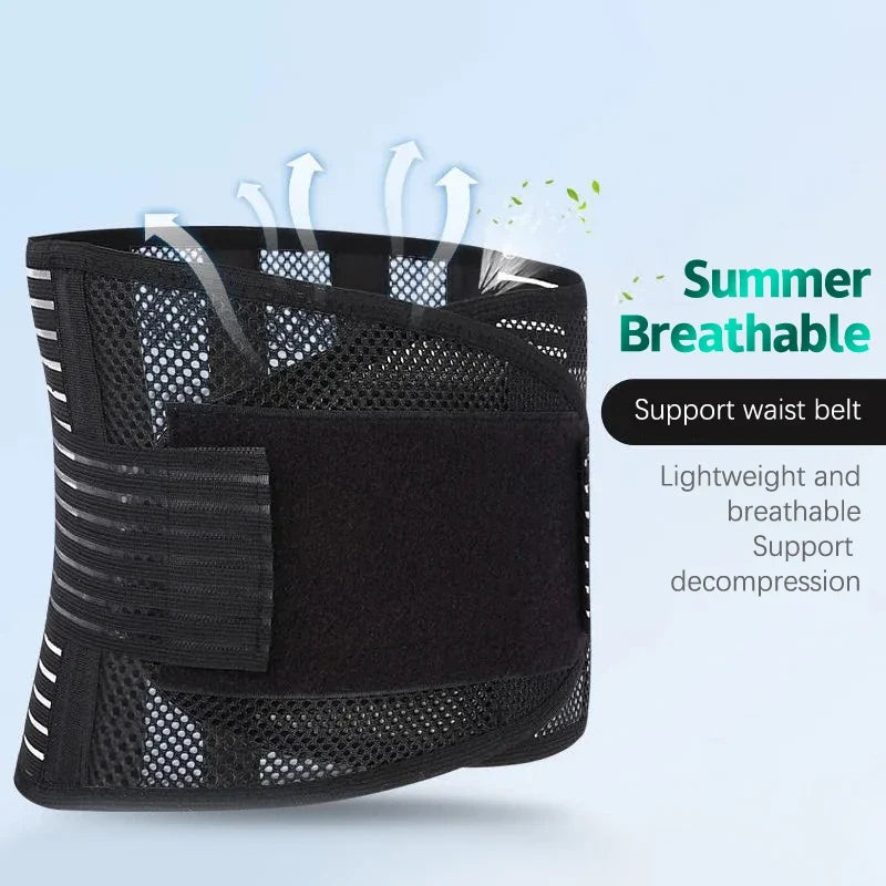 Breathable Lumbar Support Belt with 5 Stays | Men & Women