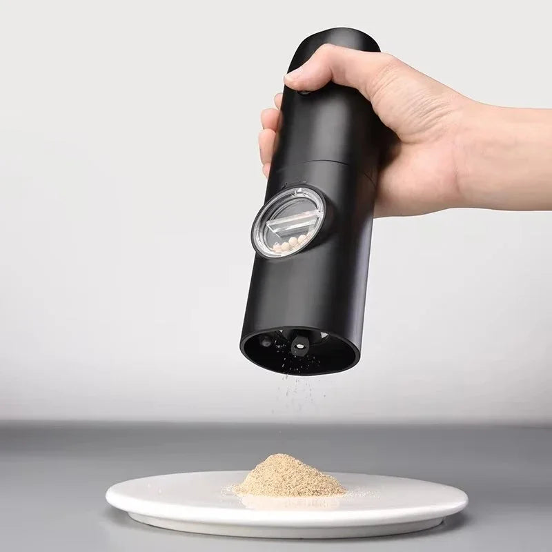 Electric Salt & Pepper Grinder Set with LED Light | HOMEFISH