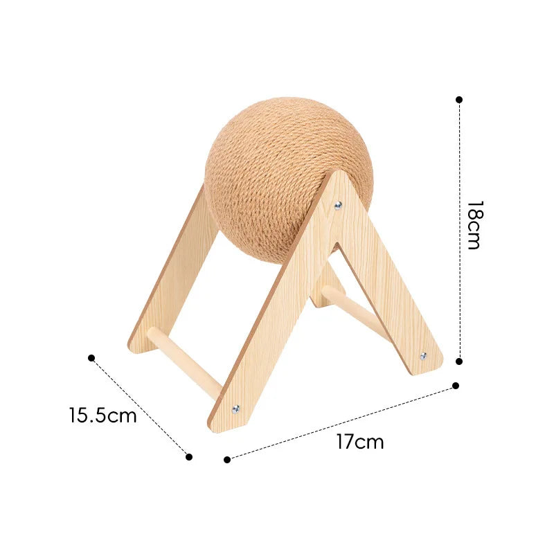 Cat Toy Scratch-ball Vertical Wear-resistant Non-falling Off