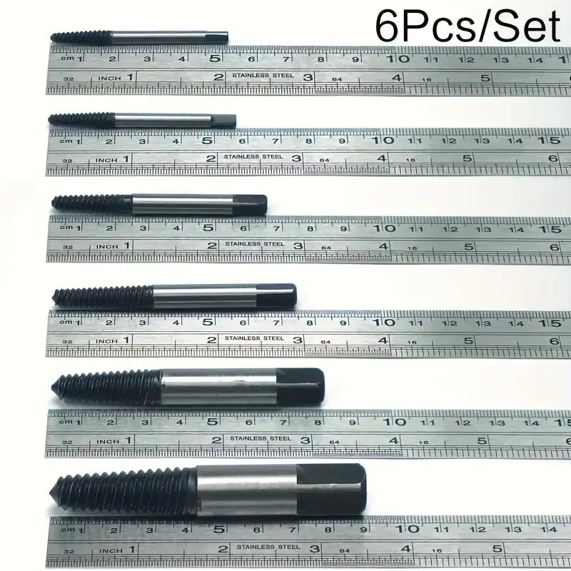 Broken Head Screw Extractor Coarse Teeth Fine Water Tap Thread
