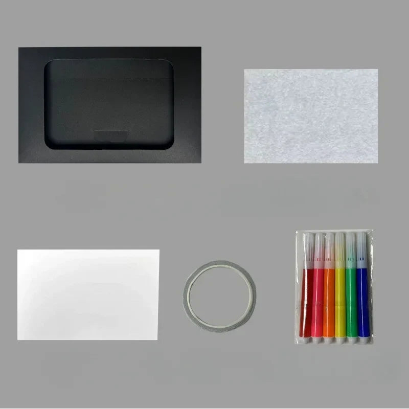Flame Burning Envelope Greeting Cards – 4-Set DIY Birthday Gift