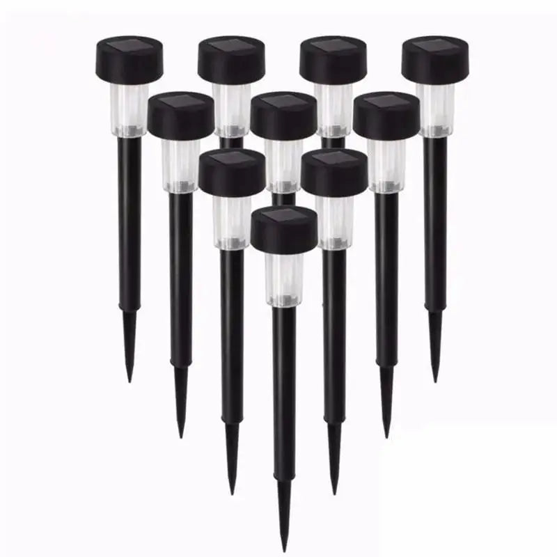 White LED Lawn Light Lamp Solar Outdoor Courtyard Walkway Garden