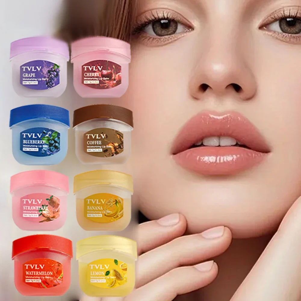 TVLV Fruit Extract Lip Balm Set – 4, 6 & 8-Piece Moisturizing