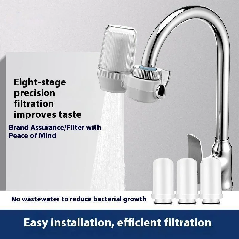 HOMEFISH Universal Faucet Water Purifier | Kitchen Tap Filter