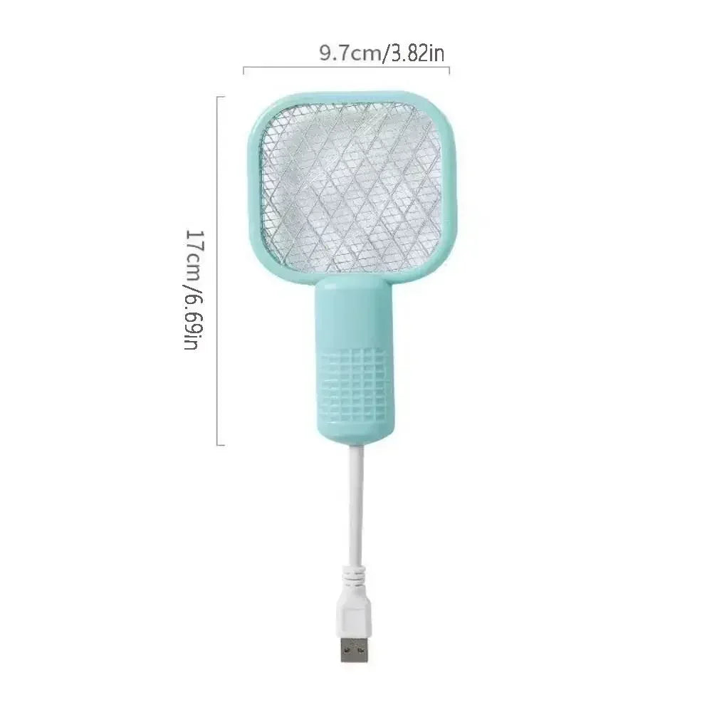 Rechargeable Electric Bug Zapper Swatter with UV Light