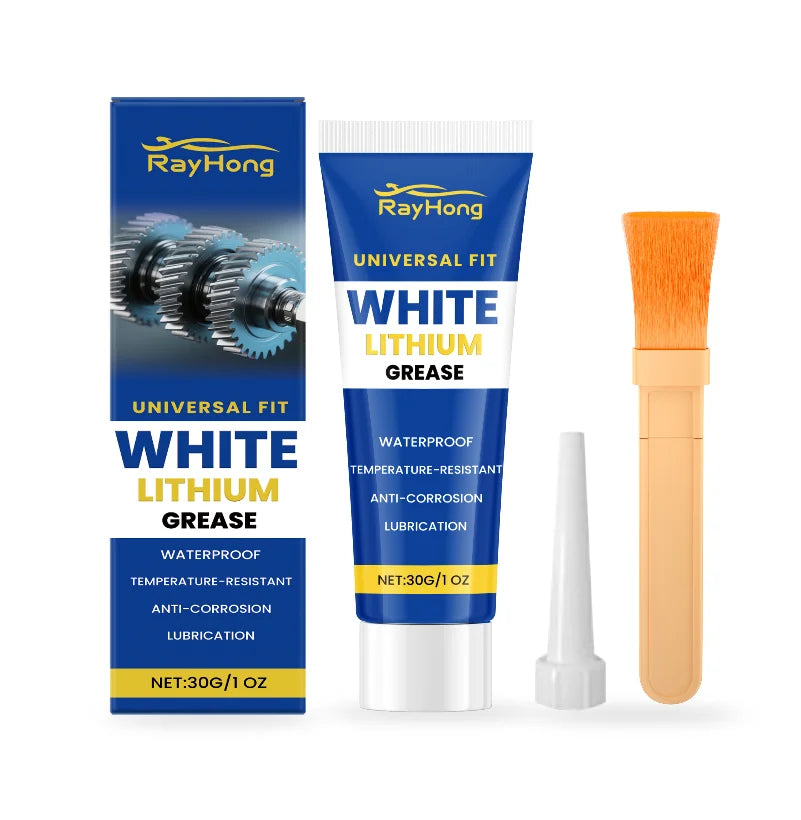 White Lithium Grease – High-Temp Auto & Vehicle Lubricant