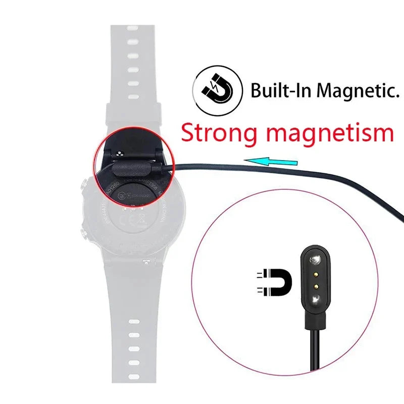 USB Magnetic Charger Cable for LIFEBEE GT01 Smartwatch