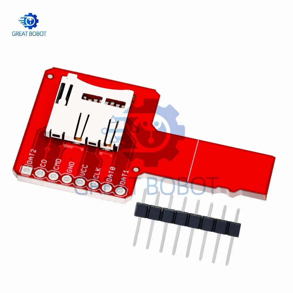 Micro SD TF Card SPI Adapter Module for Arduino (1–3 PCS)