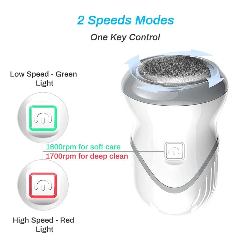 Rechargeable Electric Callus Remover Foot File Pedicure Tool