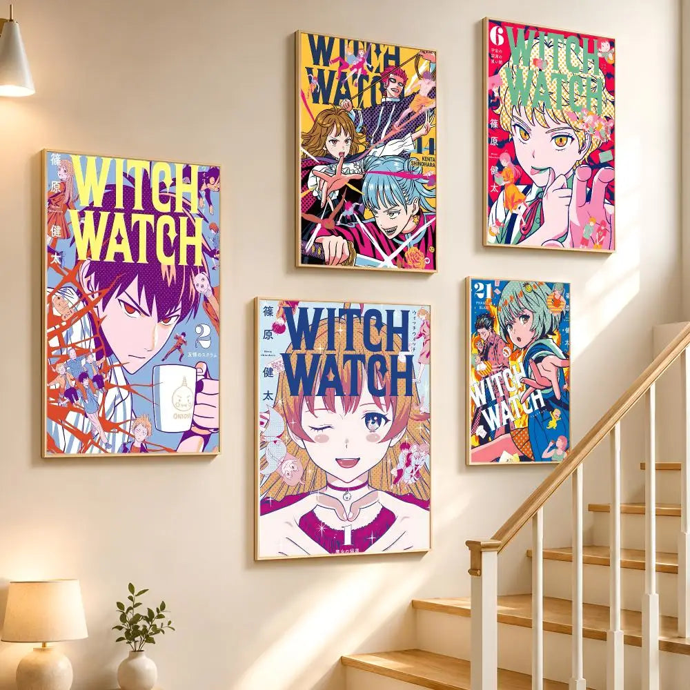 Witch Watch Poster – HD Waterproof PVC Wall Sticker Decor