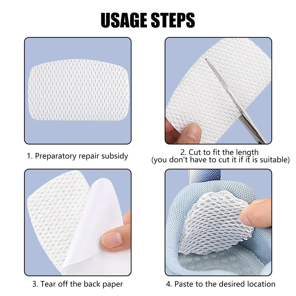 Self-Adhesive Shoe Repair Patches – Invisible Heel Protector 2PCS