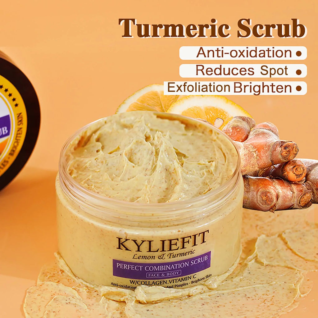 AILKE Organic Turmeric 5-in-1 Skin Care Set | Brighten & Clarify