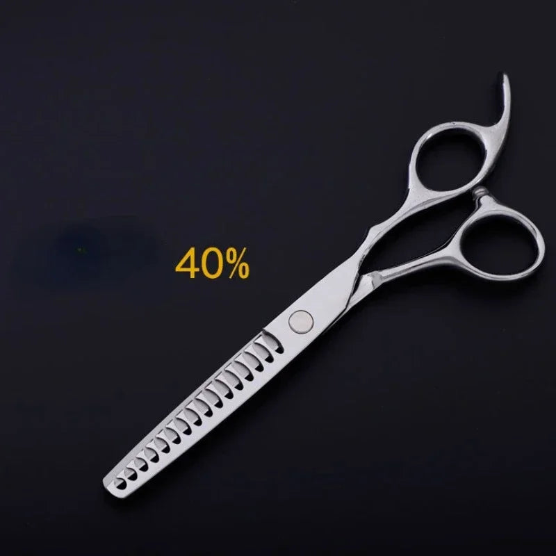 6" Japanese Steel Professional Salon Thinning Scissors